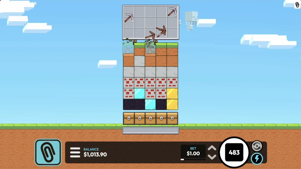 MineDrop gameplay